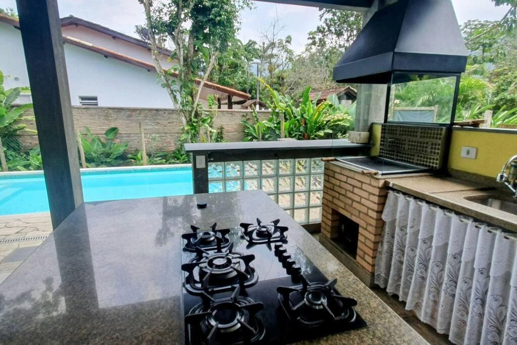 우바투바 Itamambuca A Beira Mar Com Piscina 빌라 외부 사진